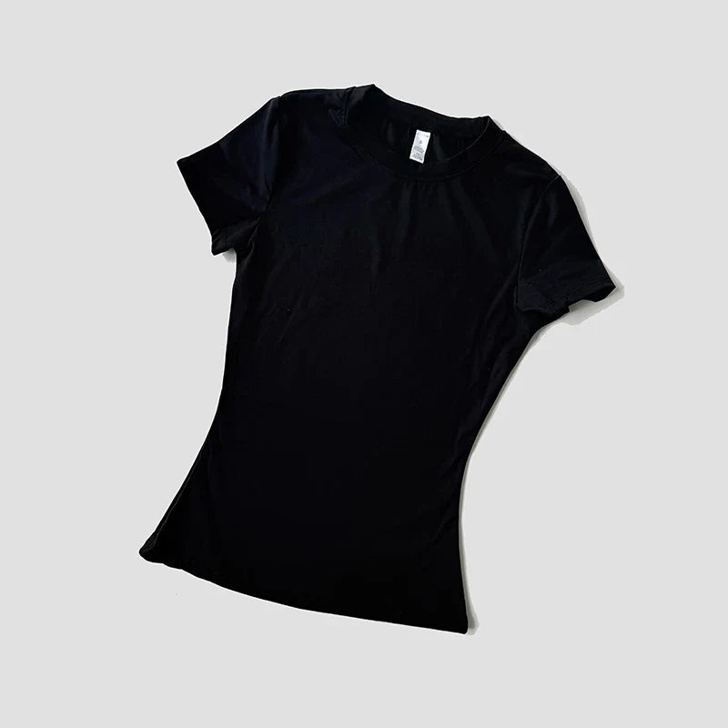 Seamless Women's Yoga T-Shirt
