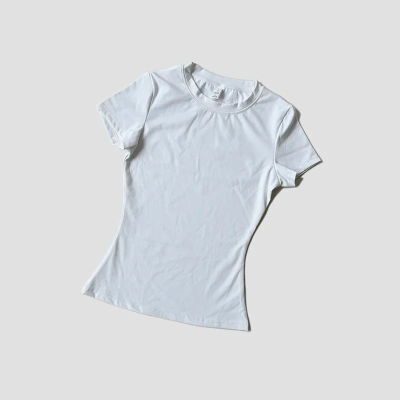 Seamless Women's Yoga T-Shirt